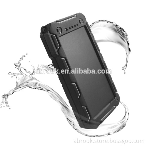 2016 new patent solar energy power bank waterproof 12000mah